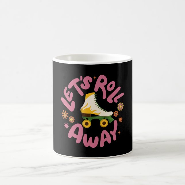 Taza De Café Vamos a eliminar los patines de patinaje (Centro)