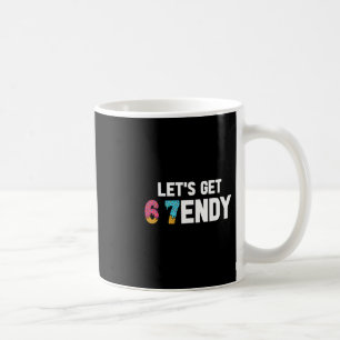 Taza De Café Vamos a Enviar 67 Helado 7endy 6 7endy 67 Meme