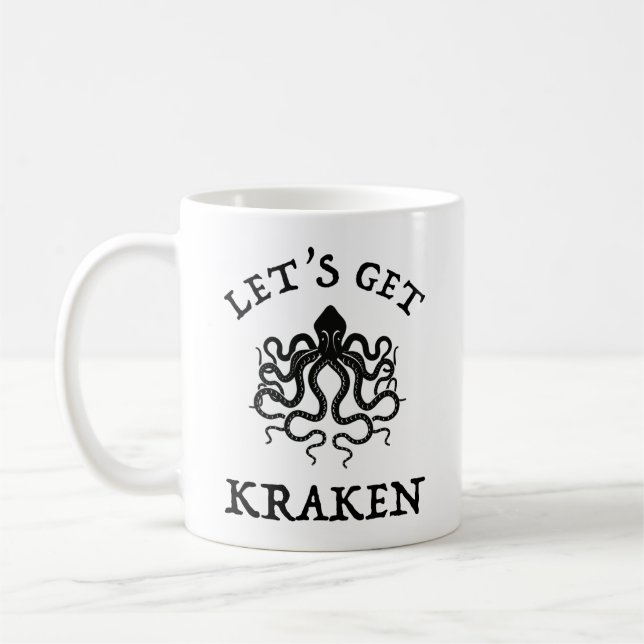 Taza De Café Vamos a Kraken (Izquierda)