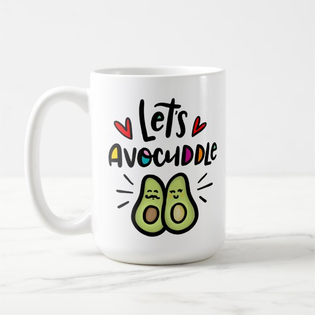 Taza De Café Vamos Avocuddle (Izquierda)