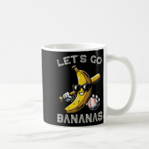 Taza De Café Vamos Banana Retro Niños Niños Camiseta Juvenil Ho