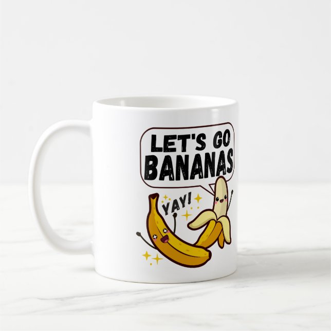 Taza De Café Vamos Bananas (Izquierda)
