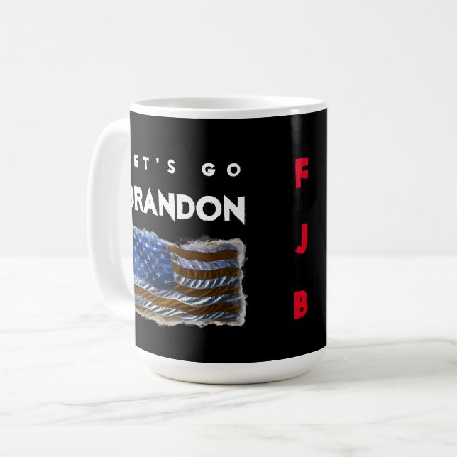 Taza De Café ¡Vamos Brandon! (Anverso izquierdo)