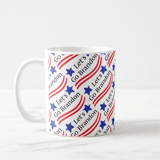 Taza De Café Vamos Brandon (Izquierda)