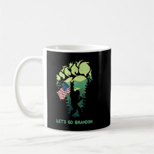 Taza De Café Vamos Brandon Bandera Americana Grande