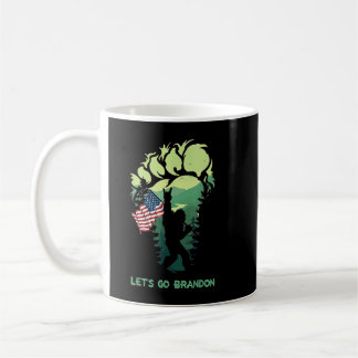 Taza De Café Vamos Brandon Bandera Americana Grande