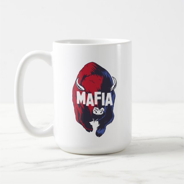 Taza De Café ¡Vamos, búfalo, mafia de Nueva York! (Izquierda)