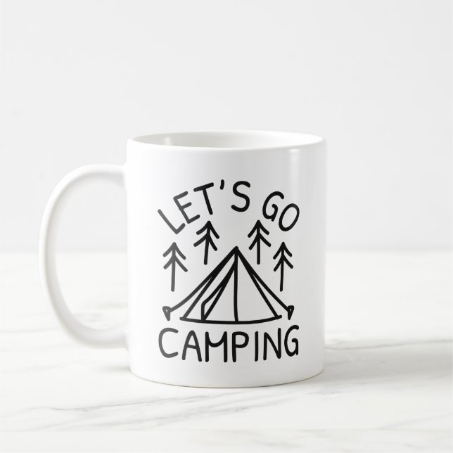 Taza De Café Vamos Camping (Izquierda)