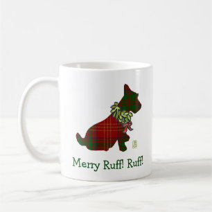 Taza De Café ¡Vamos Escocia Perro Merry Ruff! ¡Ruff! 11 oz Mu