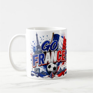Taza De Café ¡Vamos FRANCIA Equipo Francia 2026 Gallo Fútbol 