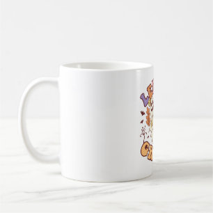 Taza De Café vamos ghouls Halloween Groovy otoño