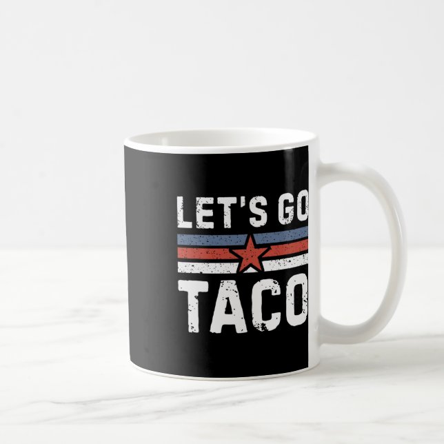 Taza De Café Vamos Taco - Vintage 2  (Derecha)