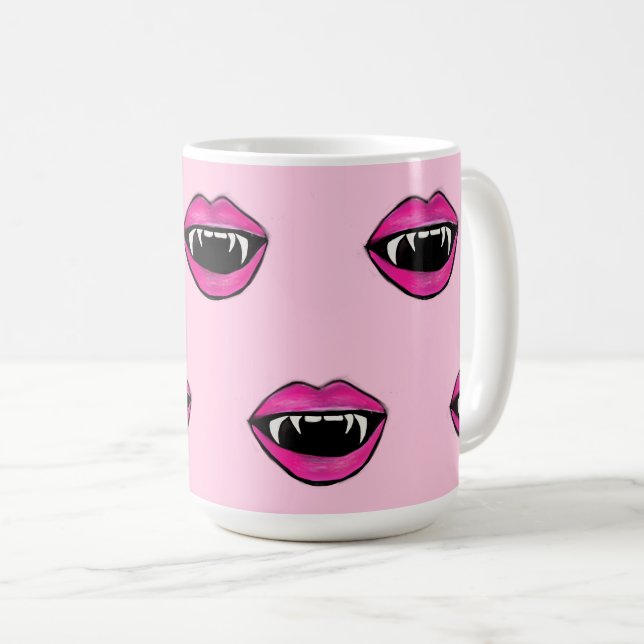 TAZA DE CAFÉ VAMPIRE (Anverso derecho)