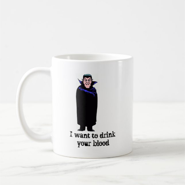 Taza De Café Vampiro (Izquierda)