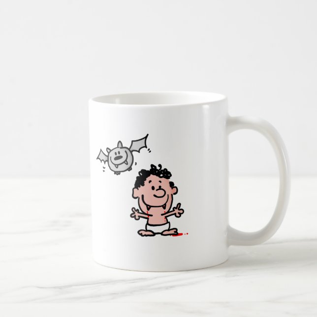 Taza De Café Vampiro de bebé (Derecha)