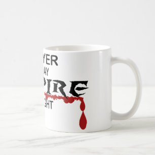 Taza De Café Vampiro del abogado por noche