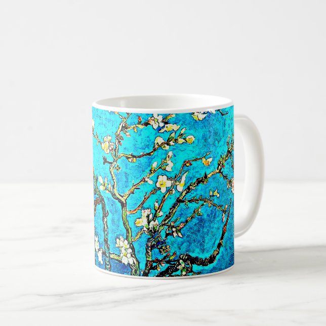 Taza De Café Van Gogh - Flores de almendra (Anverso derecho)