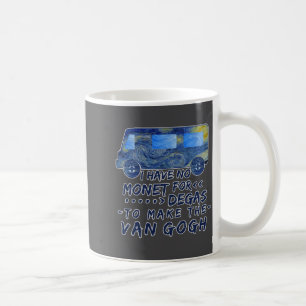 Taza De Café Van Gogh Monet Degas Artista Chiste Divertido Pun