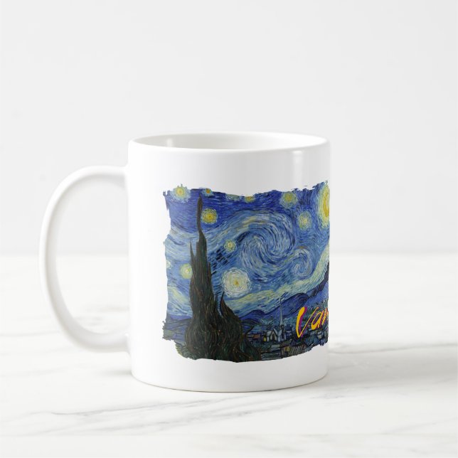 Taza De Café Van Gogh * noche estrellada (Izquierda)