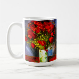 Taza De Café Van Gogh Red Poppies