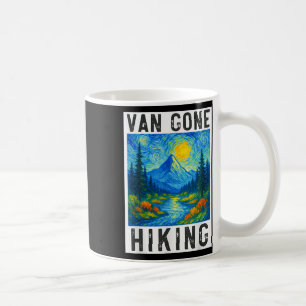 Taza De Café Van Gogh Senderismo, Camping Montañas Naturaleza,