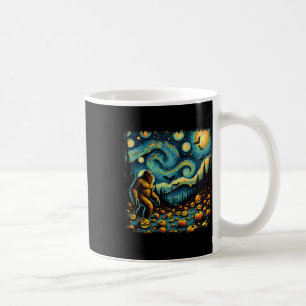 Taza De Café Van Gogh Starry Night Halloween Big Fompkin