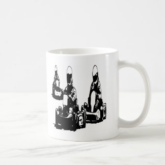 Taza De Café Van las Carreras de Kart
