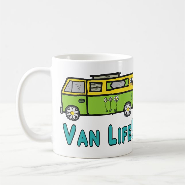 Taza De Café Van Life (Izquierda)