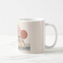 Taza De Café Van Life Surf Van – Estética Retro de Camper de Pl