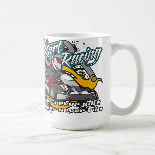 Taza De Café Van los ganadores de Kart (Derecha)