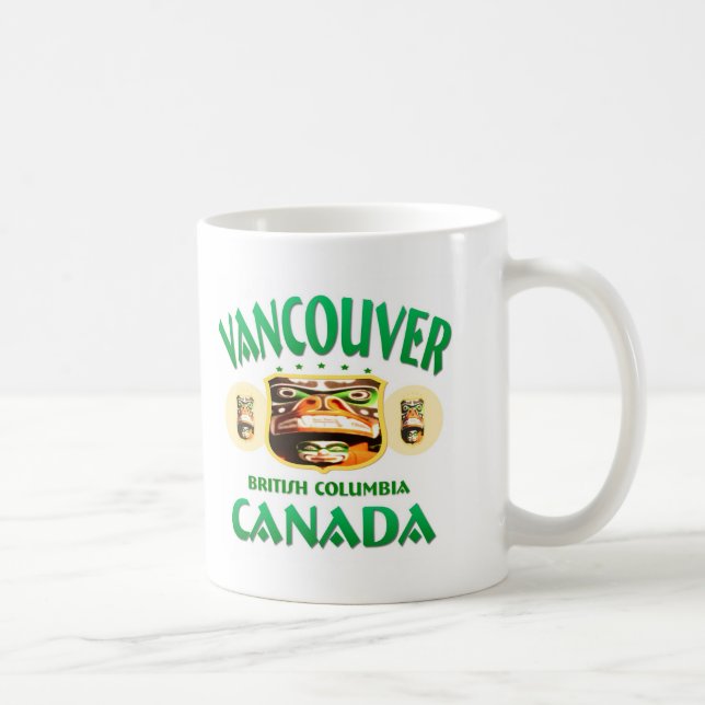 Taza De Café Vancouver Canadá (Derecha)
