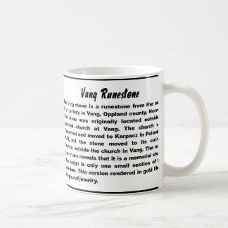 Taza De Café Vang Runestone-Gold taquillera de contorno