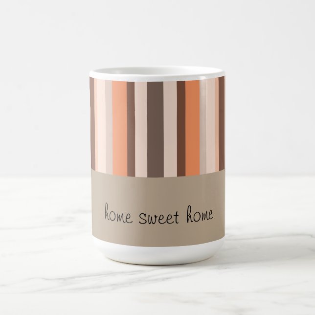 Taza De Café Vanilla Melon Stripes (Centro)