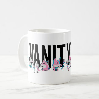 Taza De Café Vanity Fur Magazine Fiesta Limited Edition BLUE
