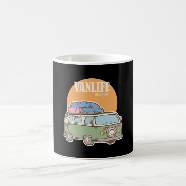Taza De Café Vanlife Travel (Centro)