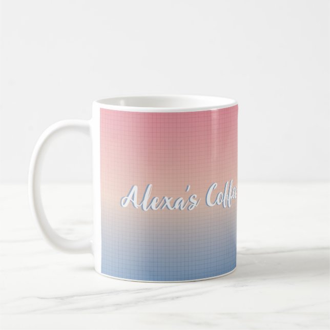 Taza De Café Vaporwave personalizado (Izquierda)