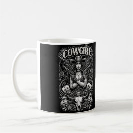 Taza De Café Vaquera de Hierro