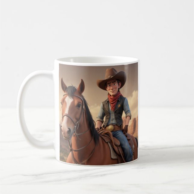Taza De Café Vaquero (Izquierda)
