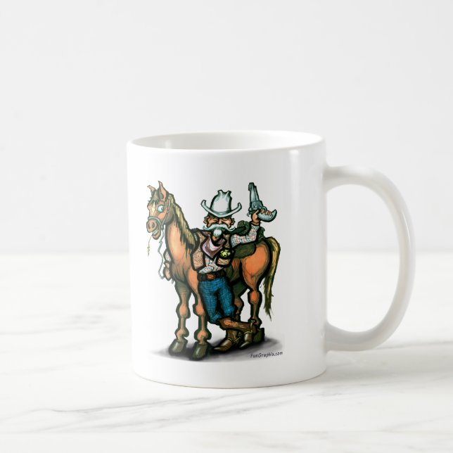 Taza De Café Vaquero (Derecha)