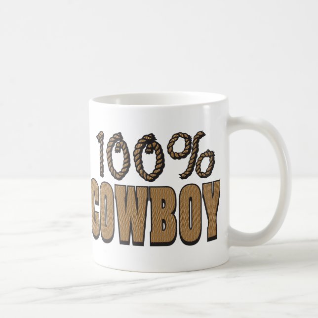 Taza De Café Vaquero al 100% (Derecha)