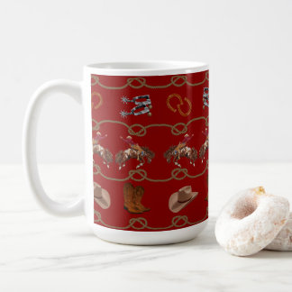 Taza De Café Vaquero Country Occidental