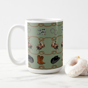 Taza De Café Vaquero Country Western