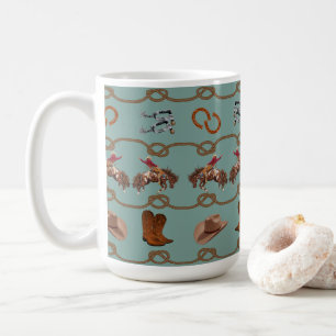 Taza De Café Vaquero Country Western