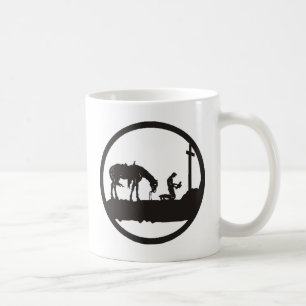 Taza De Café vaquero de rogación