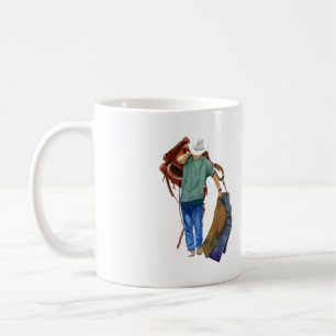 Taza De Café Vaquero Rodeo Con Tack