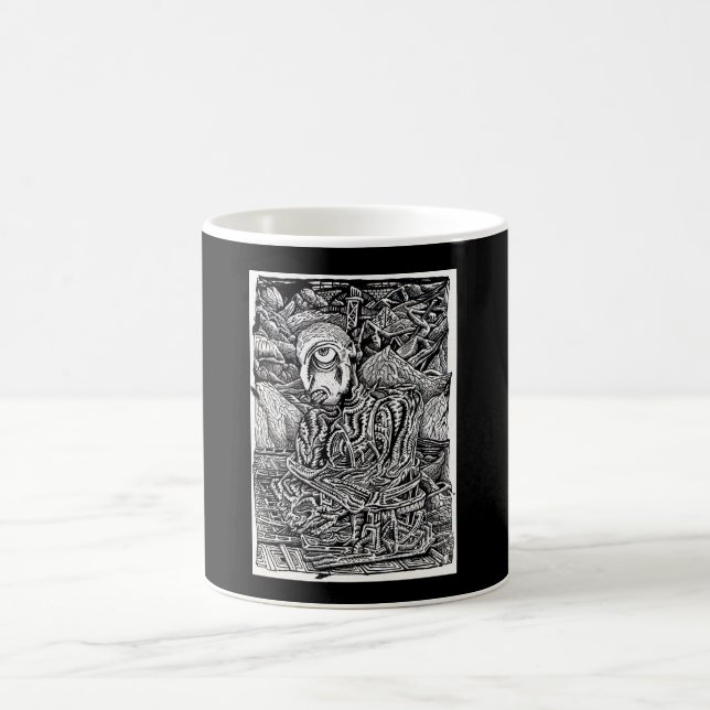 Taza De Café Varado, por Brian Benson (Centro)