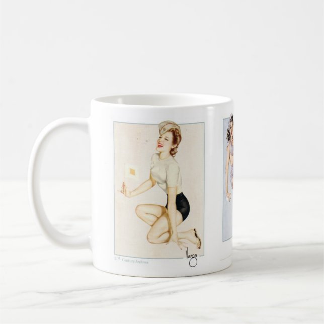 Taza De Café Vargas 11 mug (Izquierda)