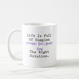 Taza De Café Variables Complejas Solución Correcta Vida Matemát
