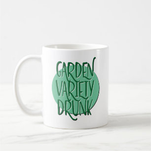 Taza De Café Variedad de jardín Lema de recuperación de borrach