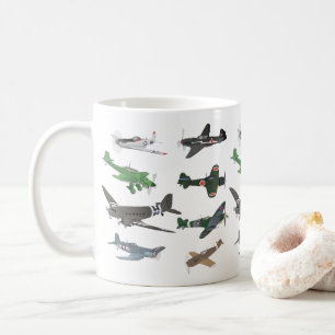 Taza De Café Varios aviones WW2